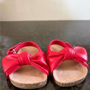 Old Navy Kids Red Bow Sandals